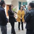 團中央國際聯(lián)絡部董霞部長蒞臨公司檢查指導